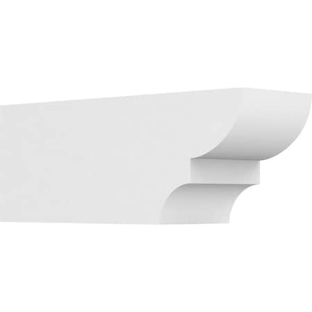 Ekena Millwork Standard Ridgewood Architectural Grade PVC Rafter Tail, 5"W X 6"H X 16"L RFTP05X06X16RID